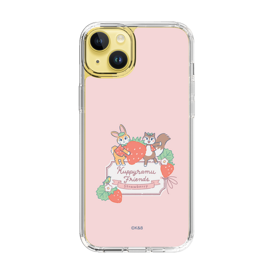 Slim Protection Case［ Kuppyramu Friends - Strawberry ］