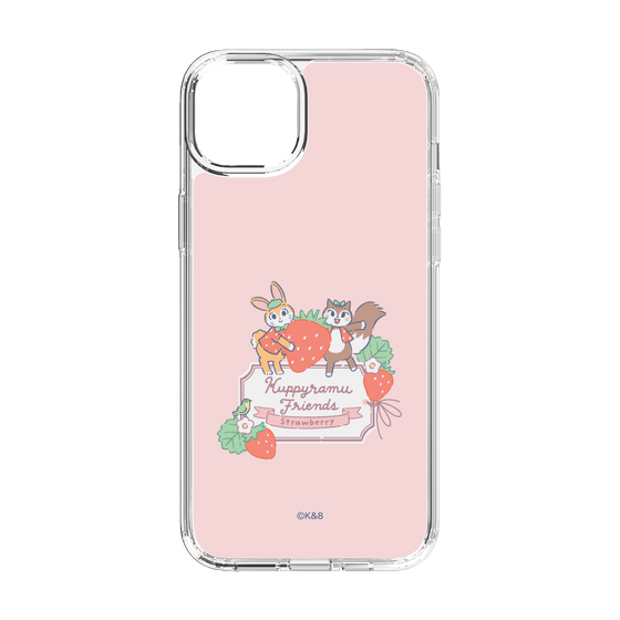 Slim Protection Case［ Kuppyramu Friends - Strawberry ］