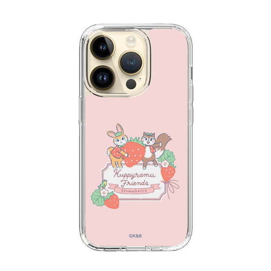 Slim Protection Case［ Kuppyramu Friends - Strawberry ］