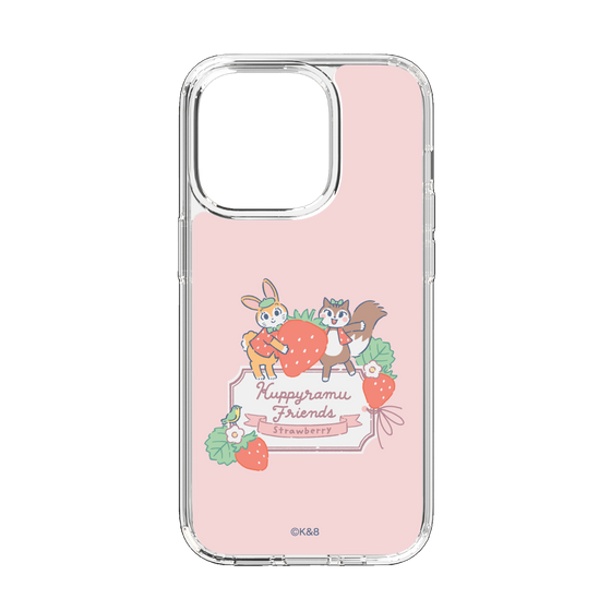 Slim Protection Case［ Kuppyramu Friends - Strawberry ］
