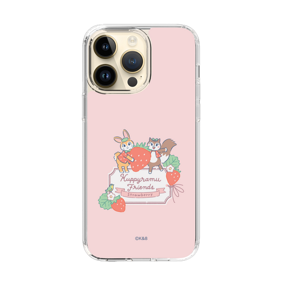Slim Protection Case［ Kuppyramu Friends - Strawberry ］