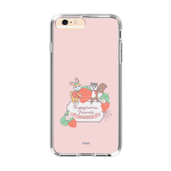 Slim Protection Case［ Kuppyramu Friends - Strawberry ］