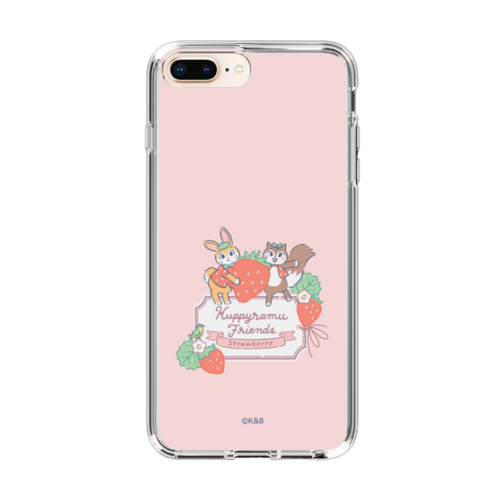Slim Protection Case［ Kuppyramu Friends - Strawberry ］