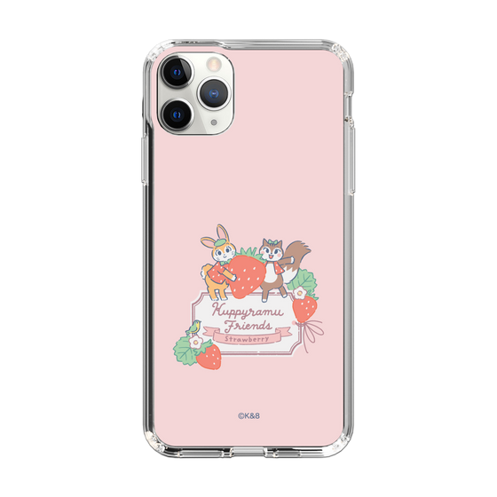 Slim Protection Case［ Kuppyramu Friends - Strawberry ］