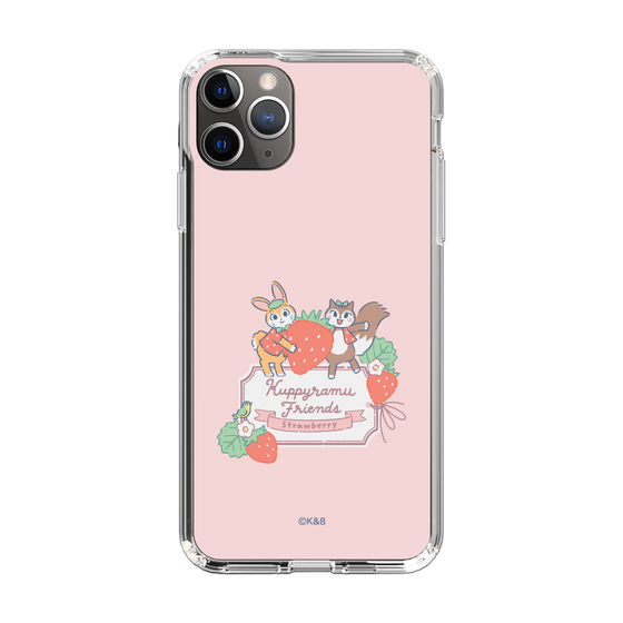 Slim Protection Case［ Kuppyramu Friends - Strawberry ］