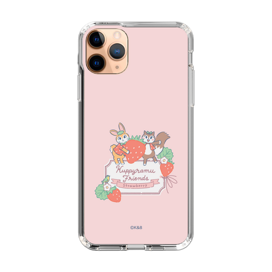Slim Protection Case［ Kuppyramu Friends - Strawberry ］