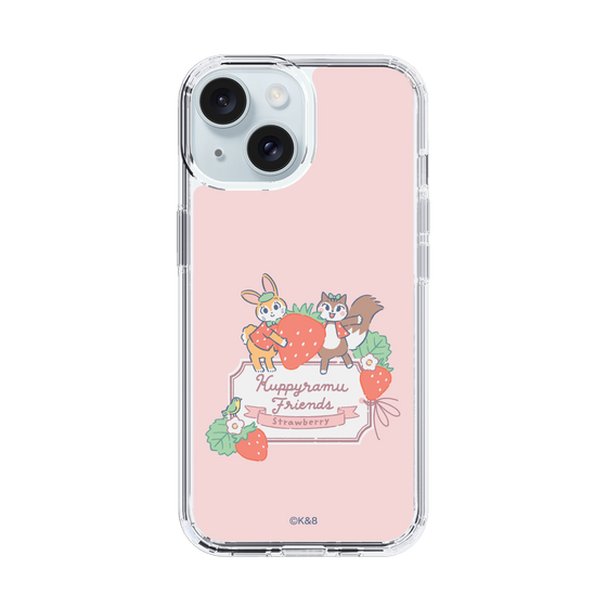 Slim Protection Case［ Kuppyramu Friends - Strawberry ］