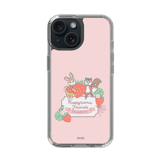 Slim Protection Case［ Kuppyramu Friends - Strawberry ］