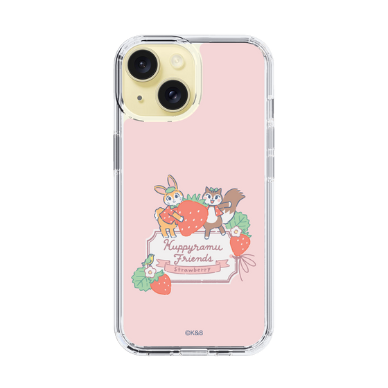 Slim Protection Case［ Kuppyramu Friends - Strawberry ］