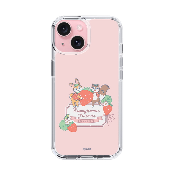 Slim Protection Case［ Kuppyramu Friends - Strawberry ］