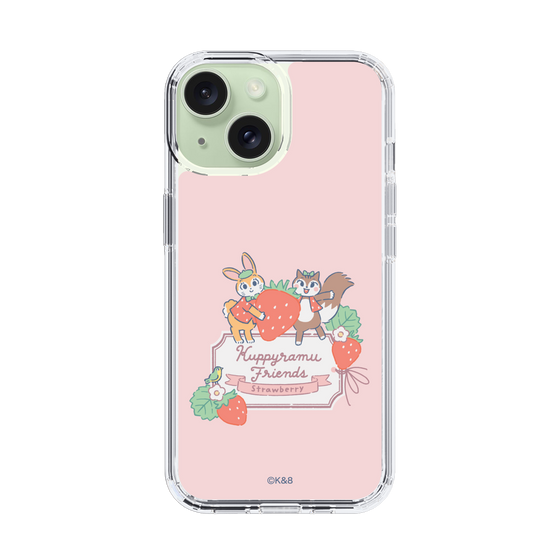 Slim Protection Case［ Kuppyramu Friends - Strawberry ］