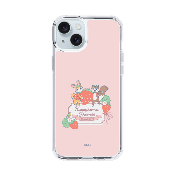 Slim Protection Case［ Kuppyramu Friends - Strawberry ］