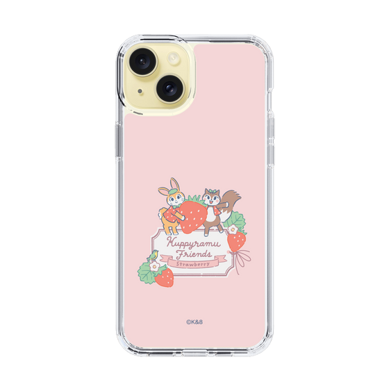 Slim Protection Case［ Kuppyramu Friends - Strawberry ］