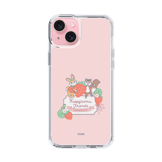 Slim Protection Case［ Kuppyramu Friends - Strawberry ］
