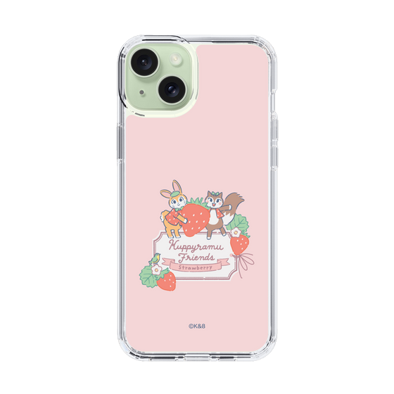 Slim Protection Case［ Kuppyramu Friends - Strawberry ］