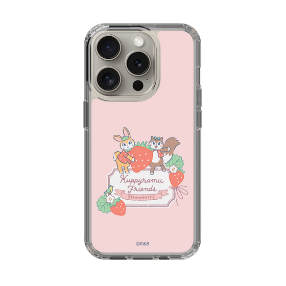 Slim Protection Case［ Kuppyramu Friends - Strawberry ］