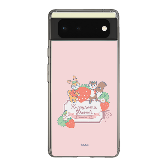 Slim Protection Case［ Kuppyramu Friends - Strawberry ］