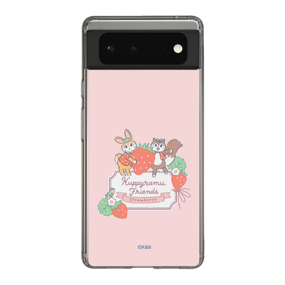 Slim Protection Case［ Kuppyramu Friends - Strawberry ］