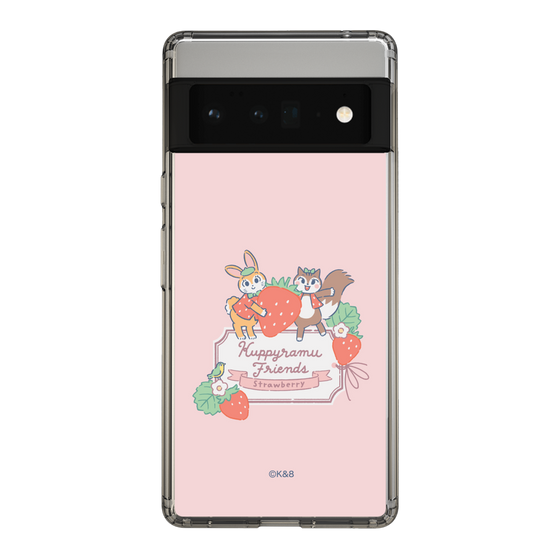 Slim Protection Case［ Kuppyramu Friends - Strawberry ］