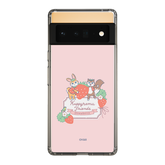 Slim Protection Case［ Kuppyramu Friends - Strawberry ］
