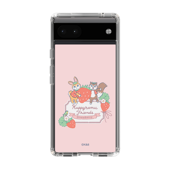 Slim Protection Case［ Kuppyramu Friends - Strawberry ］
