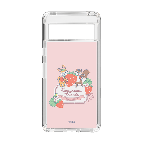 Slim Protection Case［ Kuppyramu Friends - Strawberry ］