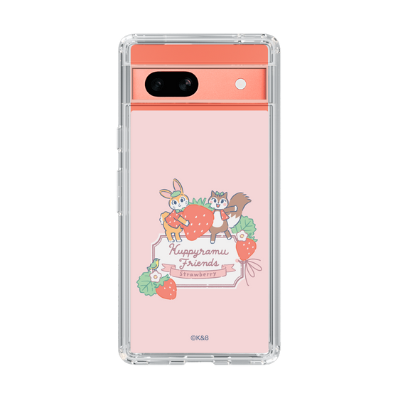 Slim Protection Case［ Kuppyramu Friends - Strawberry ］
