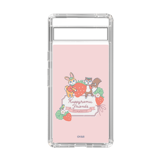 Slim Protection Case［ Kuppyramu Friends - Strawberry ］