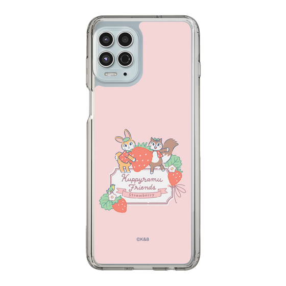 Slim Protection Case［ Kuppyramu Friends - Strawberry ］