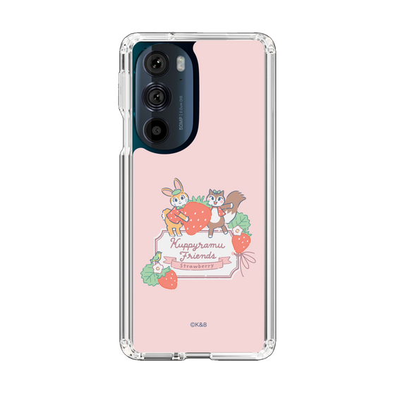 Slim Protection Case［ Kuppyramu Friends - Strawberry ］