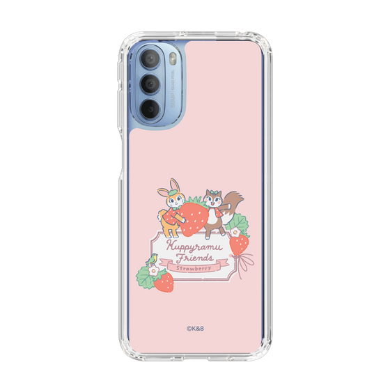 Slim Protection Case［ Kuppyramu Friends - Strawberry ］