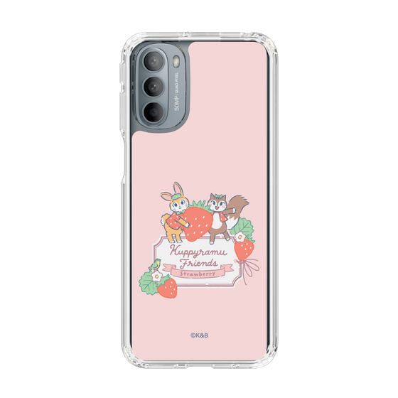 Slim Protection Case［ Kuppyramu Friends - Strawberry ］