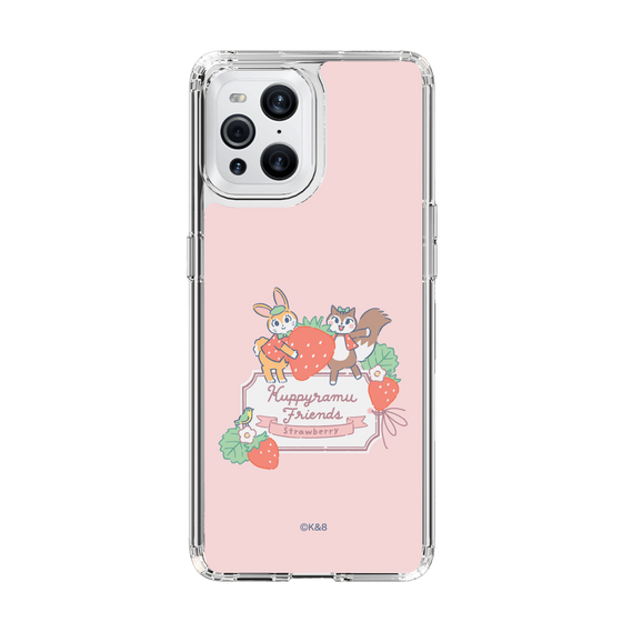 Slim Protection Case［ Kuppyramu Friends - Strawberry ］