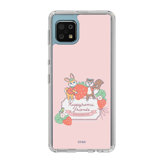 Slim Protection Case［ Kuppyramu Friends - Strawberry ］