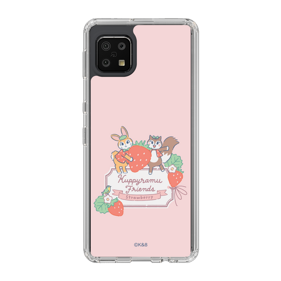 Slim Protection Case［ Kuppyramu Friends - Strawberry ］