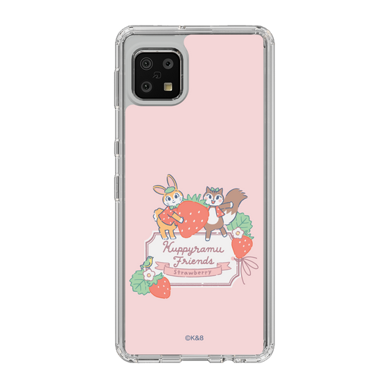 Slim Protection Case［ Kuppyramu Friends - Strawberry ］