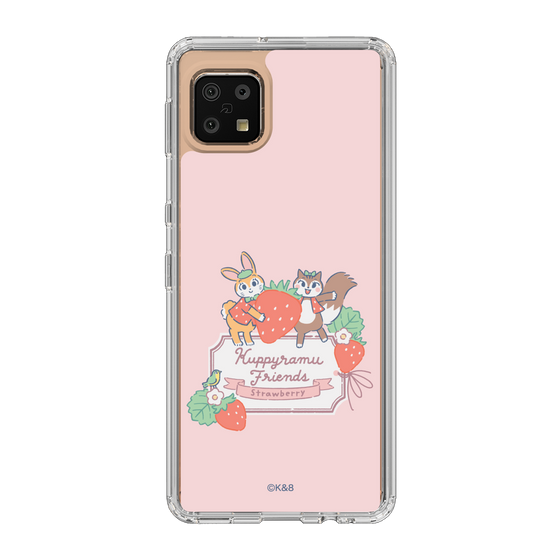 Slim Protection Case［ Kuppyramu Friends - Strawberry ］