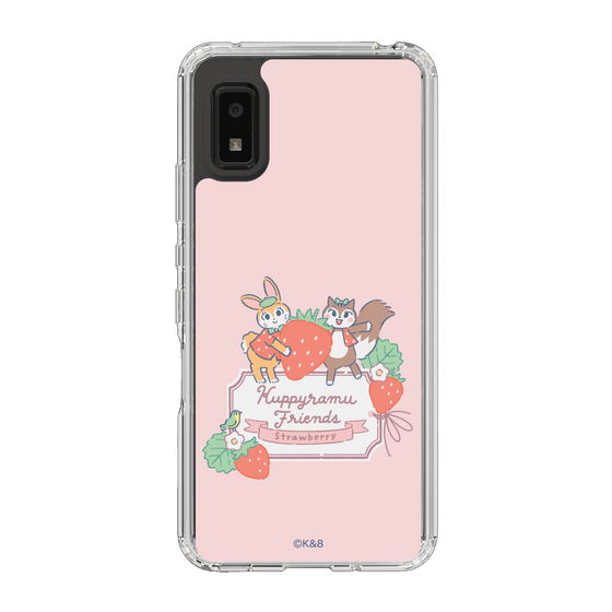 Slim Protection Case［ Kuppyramu Friends - Strawberry ］