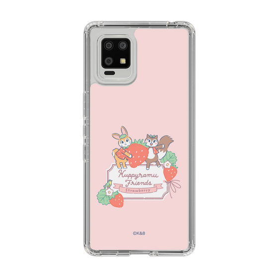 Slim Protection Case［ Kuppyramu Friends - Strawberry ］
