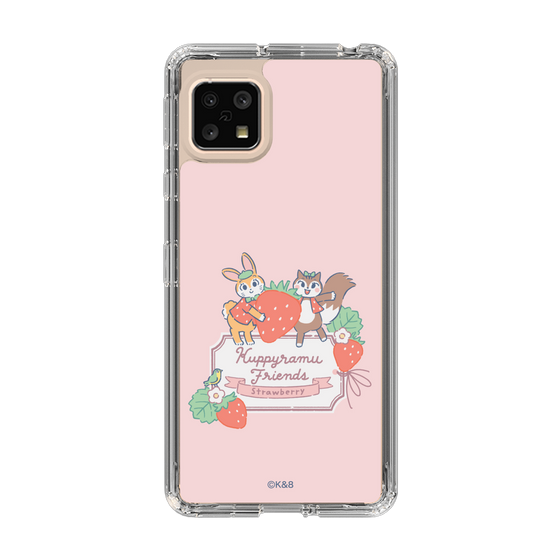 Slim Protection Case［ Kuppyramu Friends - Strawberry ］