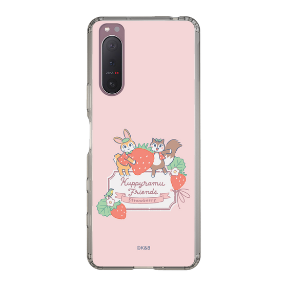 Slim Protection Case［ Kuppyramu Friends - Strawberry ］