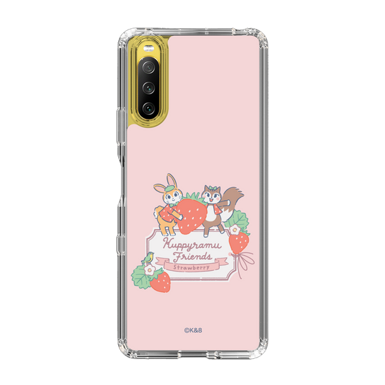 Slim Protection Case［ Kuppyramu Friends - Strawberry ］
