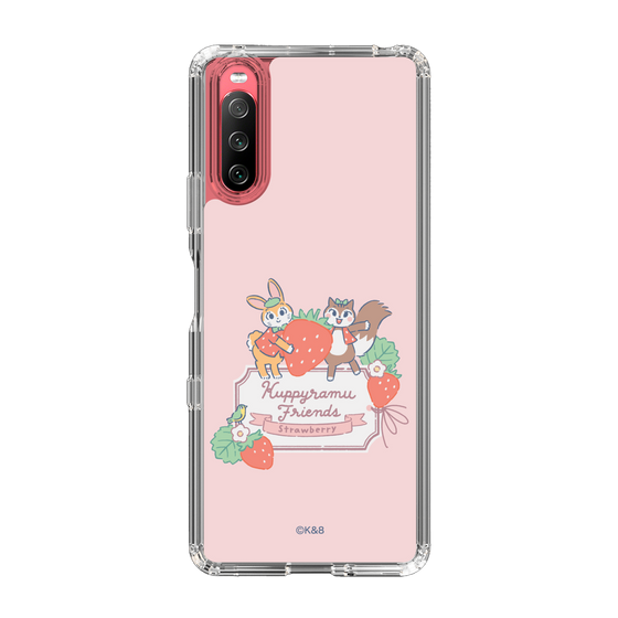 Slim Protection Case［ Kuppyramu Friends - Strawberry ］
