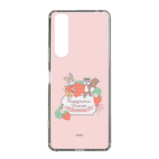 Slim Protection Case［ Kuppyramu Friends - Strawberry ］