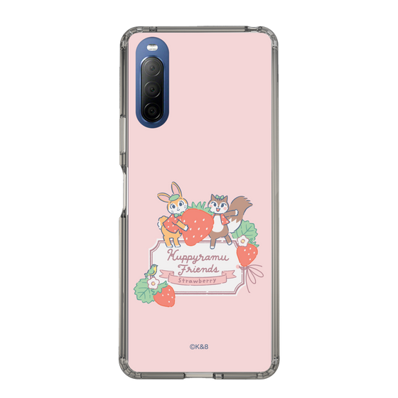 Slim Protection Case［ Kuppyramu Friends - Strawberry ］