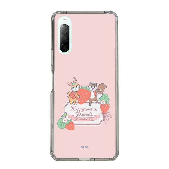Slim Protection Case［ Kuppyramu Friends - Strawberry ］