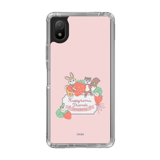 Slim Protection Case［ Kuppyramu Friends - Strawberry ］