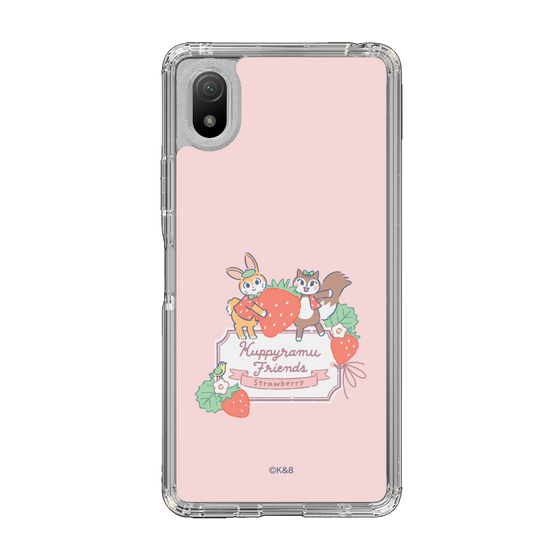 Slim Protection Case［ Kuppyramu Friends - Strawberry ］