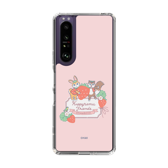 Slim Protection Case［ Kuppyramu Friends - Strawberry ］