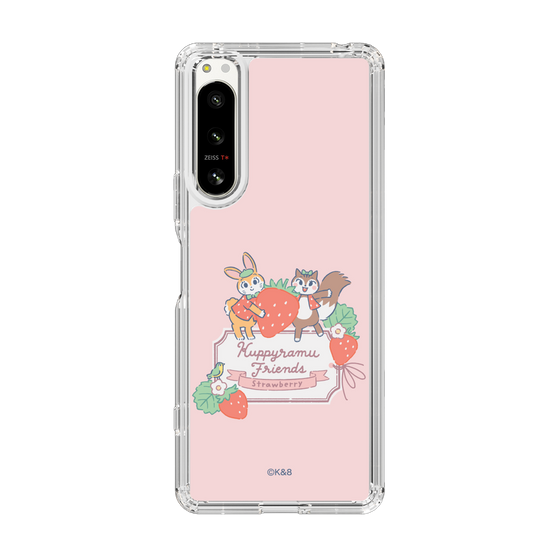 Slim Protection Case［ Kuppyramu Friends - Strawberry ］